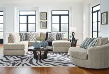 Benchcraft® 20502/16/03/21 Benchcraft® 20502/16/03/21 Calnita - 3 Pc. - 2-Piece Sectional With Laf Corner Chaise, Oversized Swivel Accent Chair - Sisal