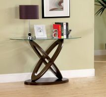 Furniture of America CM4401S Atwood - Sofa Table - Dark Walnut