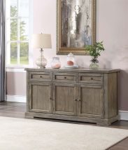 ACME DN00953 Landon - Server - Salvage Gray Finish