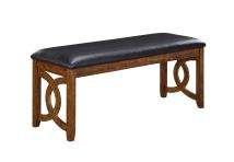 New Classic D1701-25-BRN New Classic D1701-25-BRN Gia - Bench - Brown - Faux Leather