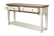 Riverside Furniture 59514 Riverside Furniture 59514 Myra - Sofa Table - Natural / Paperwhite
