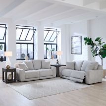 Liberty Furniture 6000SF-UPH-SOLO Liberty Furniture 6000SF-UPH-SOLO Blake - Sofa & Loveseat - Estero Smoke