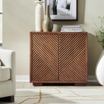 Liberty Furniture 214-AC36 Easton - 2 Door Accent Cabinet - Urban Bronze
