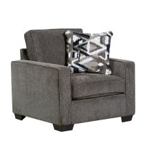 Furniture of America SM5405-CH Brentwood - Chair - Gray