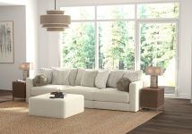 Jackson 2235/37/31/36/12-16 Jackson 2235/37/31/36/12-16 Ritzy - 3 Piece Modular Sofa And 1 Included Cocktail Ottoman - Bone