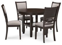 Ashley Furniture D422-225 Langwest - Dining Room Table Set (Set of 5) - Brown