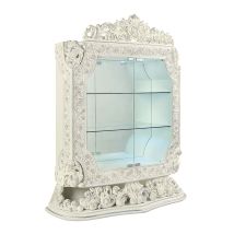 ACME DN01232 Adara - Curio - Antique White Finish