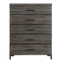 Samuel Lawrence Furniture S826-040 Austin - 5 Drawer Chest - Dark Brown