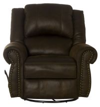 Jackson Furniture Industries 31305-1176/29-1276/29 Pickett - Swivel Glider Recliner - Walnut