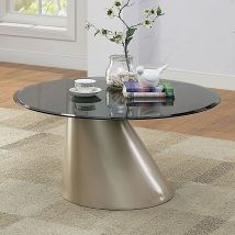 Furniture of America CM4285S-TABLE Wettingen - Sofa Table - Pearl Silver