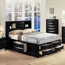 ACME 21610Q Ireland - Queen Bed - Black