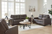 Benchcraft® 17003/38/35/25 Benchcraft® 17003/38/35/25 Barlin Mills - 3 Pc. - Sofa, Loveseat, Rocker Recliner - Umber