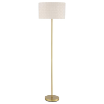 Coaster Fine Furniture 920303 Ramiro - Drum Shade Metal Floor Lamp - Gold