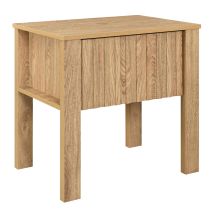 New Classic T3591-20 Thayer - One Drawer End Table/Bedside Table - Natural