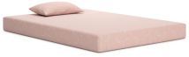 Sierra Sleep® by Ashley M43111 Ikidz Coral - Coral - Twin Mattress And Pillow Set of 2