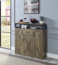 ACME DN01027 Abiram - Server - Rustic Oak Finish