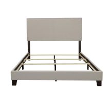 CoasterEveryday 350051Q Boyd - Upholstered Queen Panel Bed - Ivory