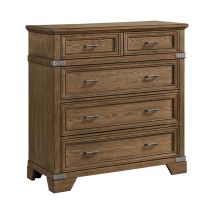 Intercon FG-BR-N4905M-WCT-C Forge - Media Chest - Weathered Chestnut