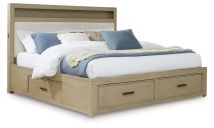 Ashley Furniture B602B4 Ashley Furniture B602B4 Calmoro - Queen Bookcase Bed - Gray