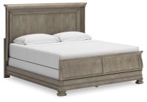 Signature Design by Ashley® B924B4 Lexorne - Gray - King Sleigh Bed