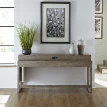 Liberty Furniture 798-OT7236 Bartlett Field - Console Bar Table - Dusty Taupe