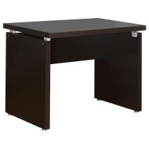 CoasterEveryday 800892 Skylar - Engineered Wood Writing Desk - Cappuccino