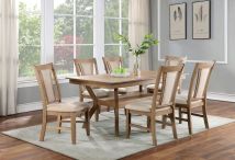 Furniture of America CM3984NT-T Upminster - Dining Table - Natural Tone