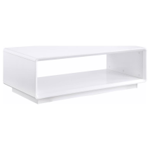 Coaster Fine Furniture 710768 Paseo - Rectangular Cocktail Coffee Table - White High Gloss