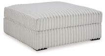 Ashley Furniture 2590308 Stupendous - Oversized Accent Ottoman - Alloy
