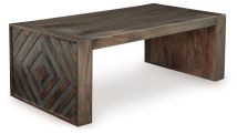 Ashley Furniture T567-1 Dreggan - Rectangular Cocktail Table - Brown
