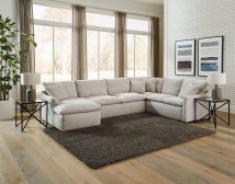 Jackson 1345/72/30/75-11 Jackson 1345/72/30/75-11 Harper - 3 Piece Sectional With LSF Chaise - Oyster