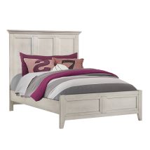 Intercon SM-BR-4325F-RWH-C San Mateo Youth - Full Standard Bed - Rustic White