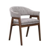 New Classic D2749-25 Miller - Arm Chair (Set of 2) - Walnut