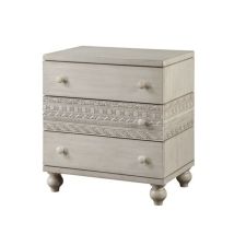 ACME BD00696 Roselyne - Nightstand - Antique White Finish