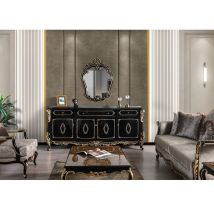 ACME AC01892 Betria - Console Cabinet - Gold & Black