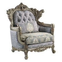 ACME LV01782 Miliani - Chair With Pillow - Antique Bronze
