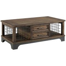 Intercon WY-TA-5028-GPG-C Whiskey River - Coffee Table - Dark Brown