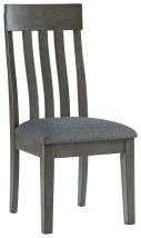 Ashley Furniture D589-01 Hallanden - Black / Gray - Dining Uph Side Chair (Set of 2)