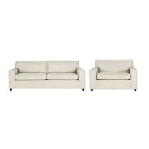New Classic 23-1261N-2NP New Classic 23-1261N-2NP Kylo - 2 Piece Living Room Set (Sofa & Cuddle Chair) - Natural