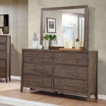 Furniture of America FOA7918D Tawana - Dresser - Warm Gray