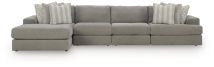 Ashley Furniture 58103S15 Ashley Furniture 58103S15 Avaliyah - 4-Piece Sectional With Laf Corner Chaise - Ash