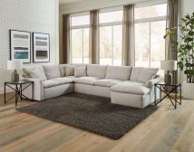 Jackson 1345/62/30/76-11 Jackson 1345/62/30/76-11 Harper - 3 Piece Sectional With RSF Chaise - Oyster