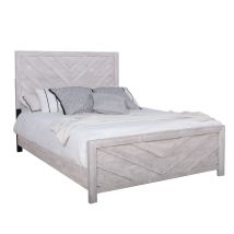New Classic 00-3314-400 New Classic 00-3314-400 Biscayne - 4/6 Full Size Complete Bed - Gray