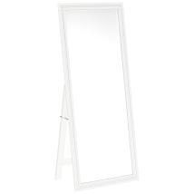 Coaster Fine Furniture 960963 Windrose - Tempered LED Standing Mirror - White