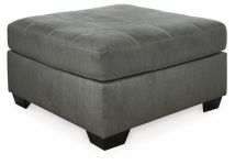 Ashley Furniture 3492708 Pitkin - Oversized Accent Ottoman - Slate