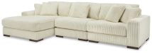 Ashley Furniture 21104S13 Ashley Furniture 21104S13 Lindyn - 3-Piece Sectional With Laf Corner Chaise - Ivory