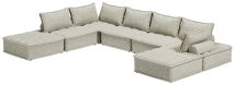 Signature Design by Ashley® A3000244A7 Bales - Taupe - 7-Piece Modular Seating