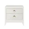 Samuel Lawrence Furniture S910-050 Melrose - 2-Drawer Nightstand in a White Finish - White