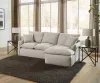 Jackson Furniture Industries 1345/46/76-11 Jackson Furniture Industries 1345/46/76-11 Harper - 2 Piece Sofa Chaise With RSF Chaise - Oyster