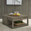 Liberty Furniture 172-OT1010 Parkland Falls - Square Lift Top Cocktail Table - Weathered Taupe